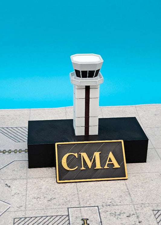 ATC tower at Camarillo Airport (CMA) ATC tower