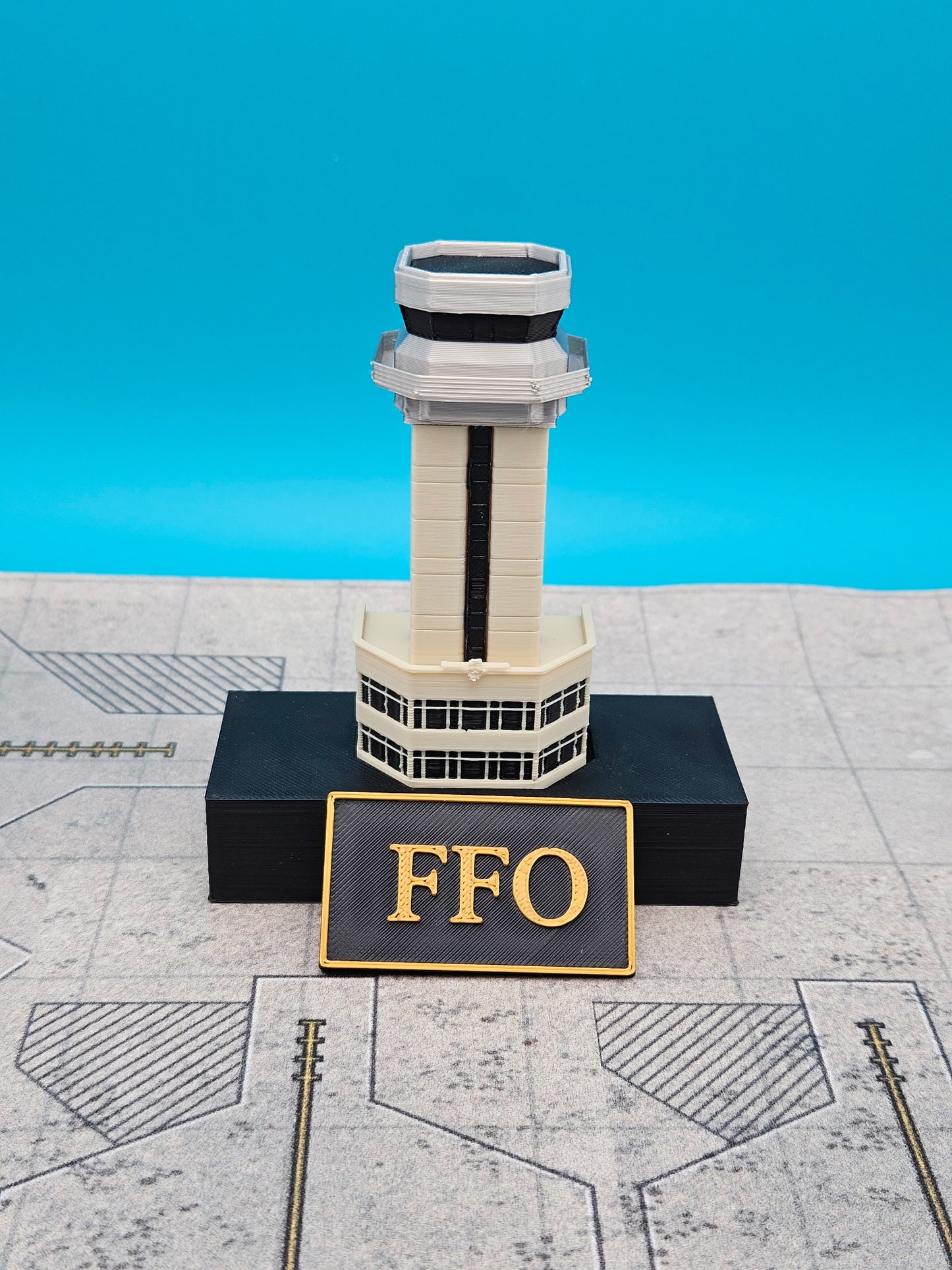 Wright-Patterson Air Force Base (FFO) Air Traffic Control Tower
