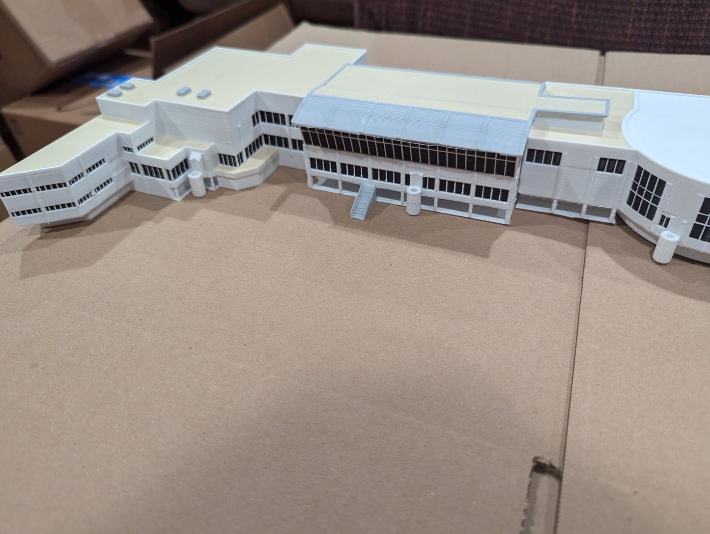 1:400 Scale LAX Terminal 4 Pre 2022 Renovation