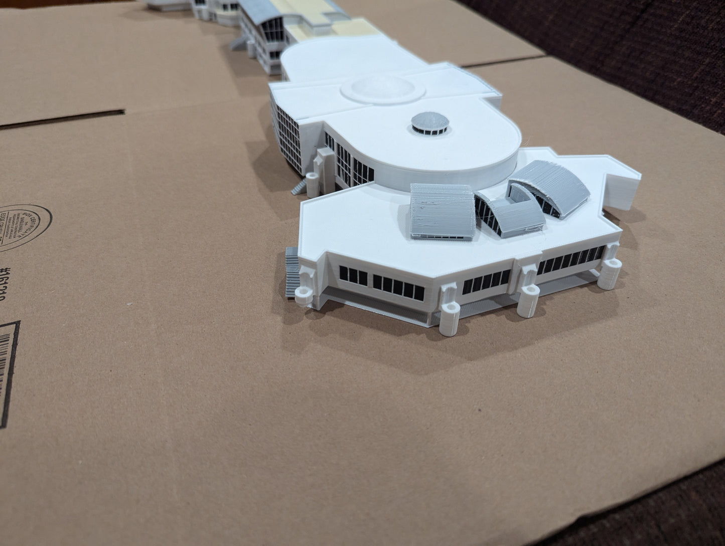 1:400 Scale LAX Terminal 4 Pre 2022 Renovation
