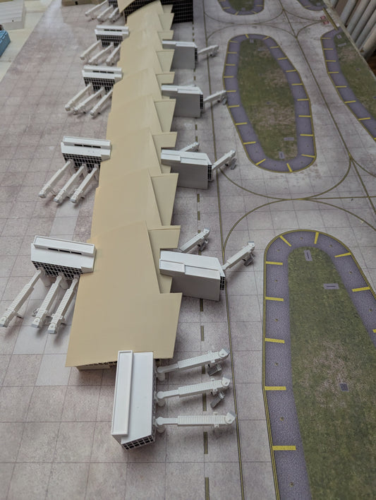 1:400 Scale LAX Tom Bradley International Terminal (TBIT)