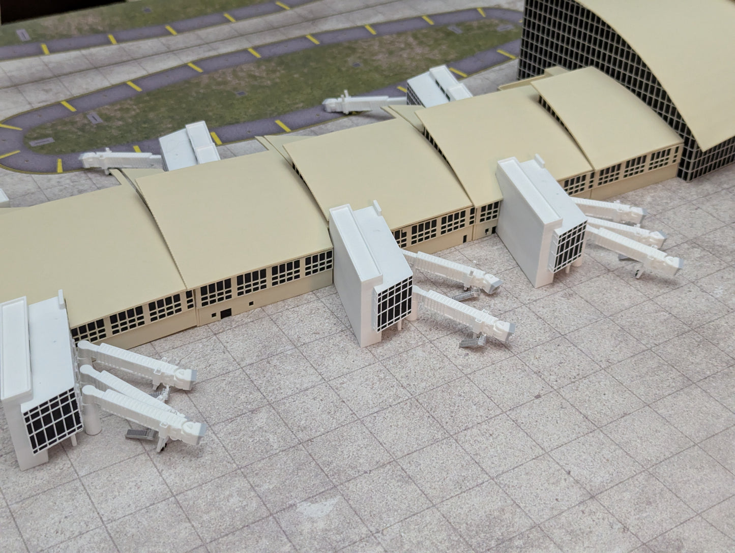 1:400 Scale LAX Tom Bradley International Terminal (TBIT)