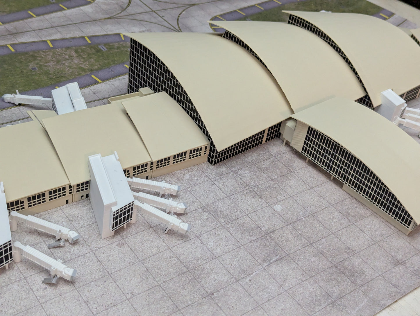 1:400 Scale LAX Tom Bradley International Terminal (TBIT)