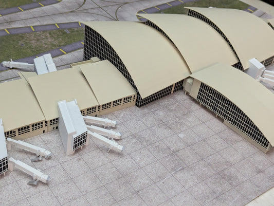 1:400 Scale LAX Tom Bradley International Terminal (TBIT)