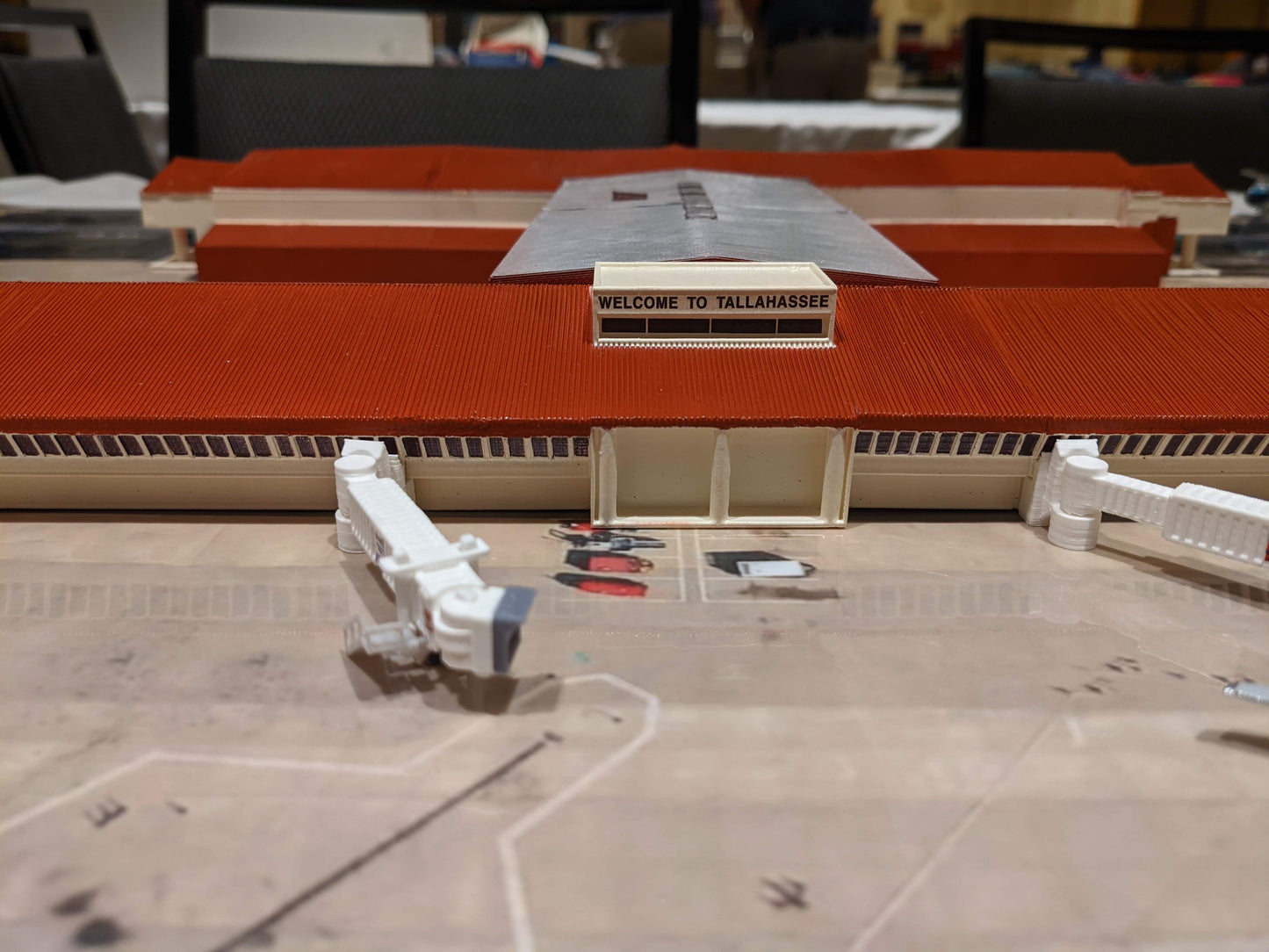 1:400 Tallahassee International Airport Terminal
