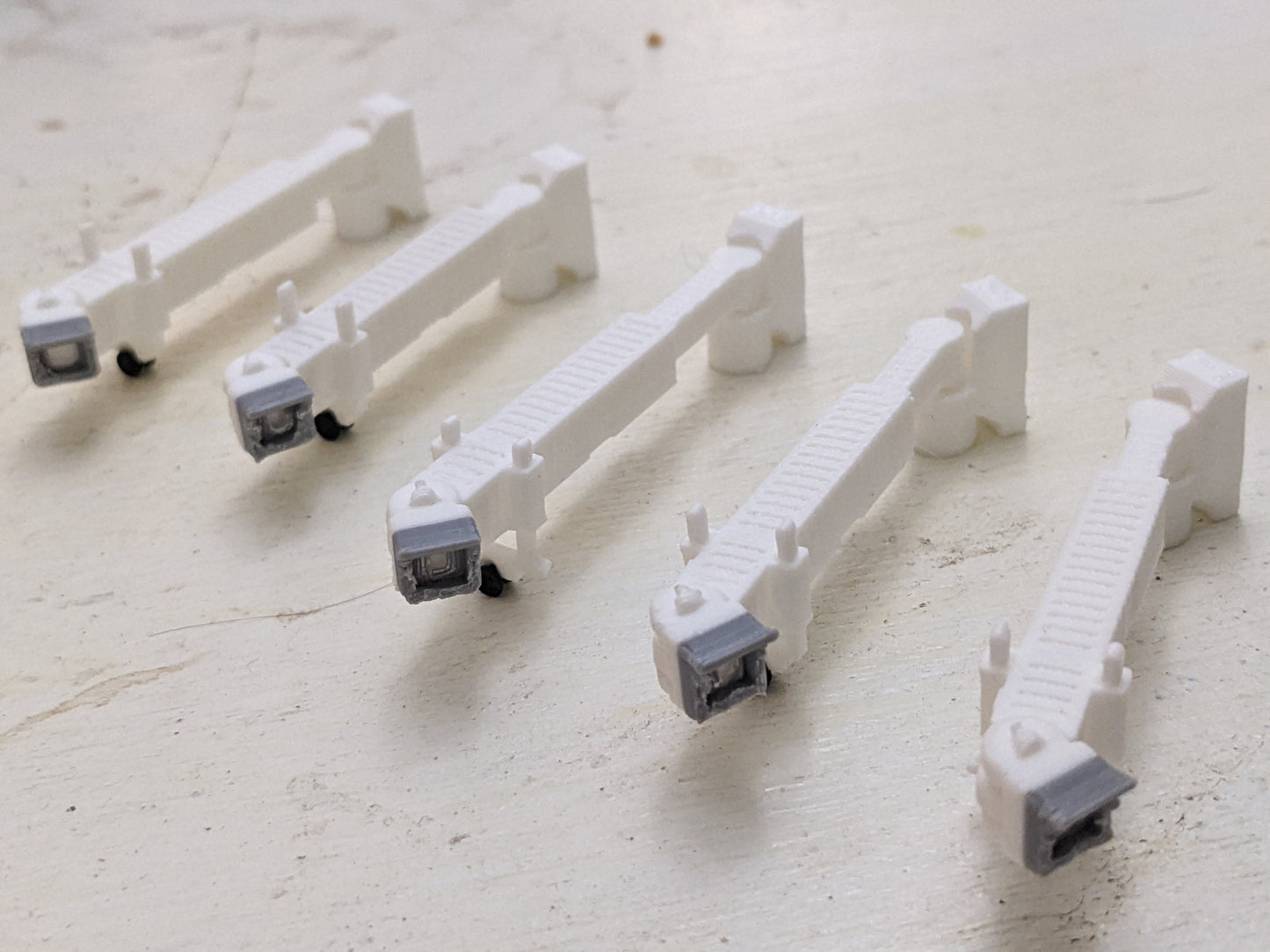 1:500 Scale Jetbridge (3d printed)