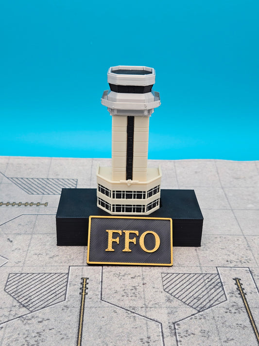 Wright-Patterson Air Force Base (FFO) Air Traffic Control Tower