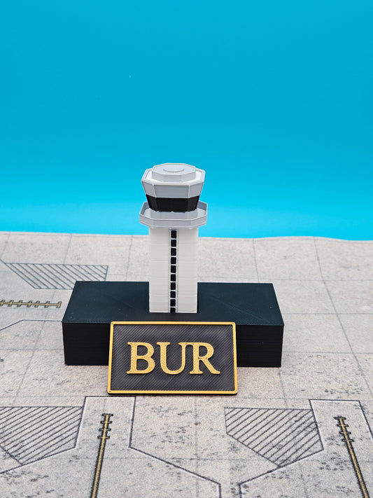 Hollywood Burbank (BUR) Air Traffic Control Tower