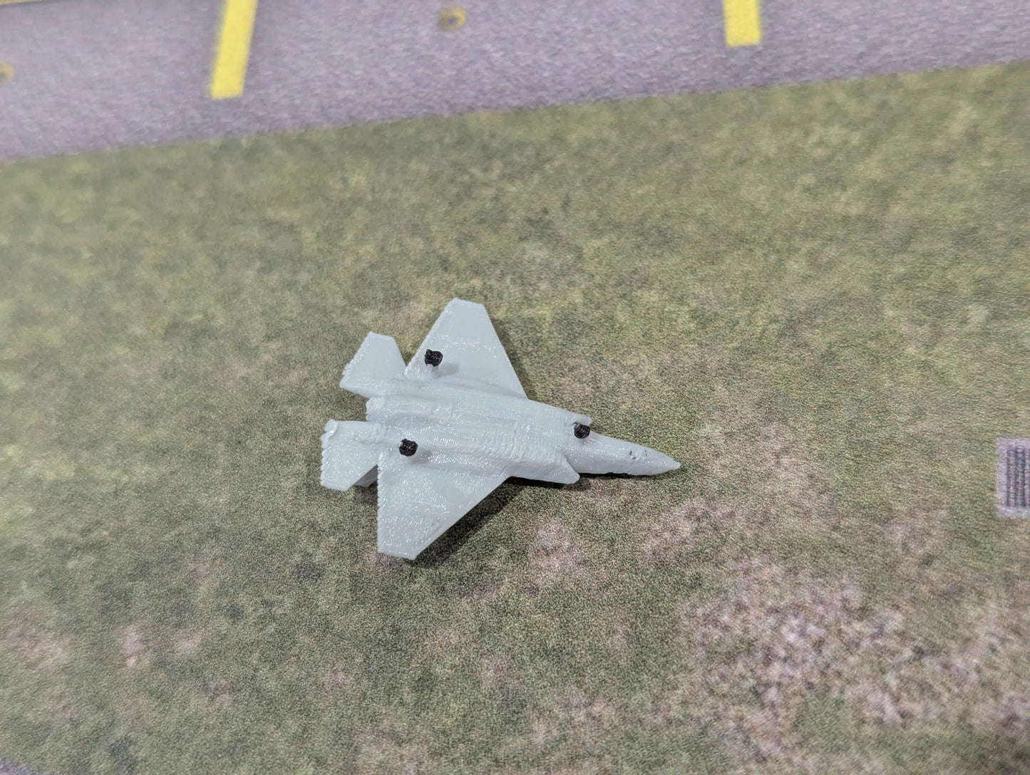 1:400 Scale 3D Printed F-35 Fighter Jet Model - Pack of 3