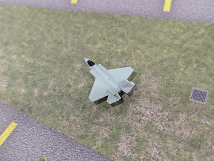 1:400 Scale 3D Printed F-35 Fighter Jet Model - Pack of 3