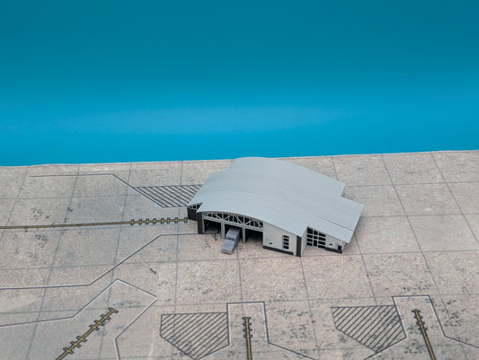 SBP Airport Fire Station – 1:400 Scale Model