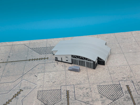 SBP Airport Fire Station – 1:400 Scale Model