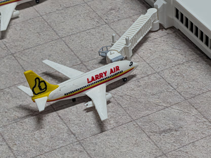 Larry Air Boeing 737-200 — 1:400 Scale 3D-Printed Model