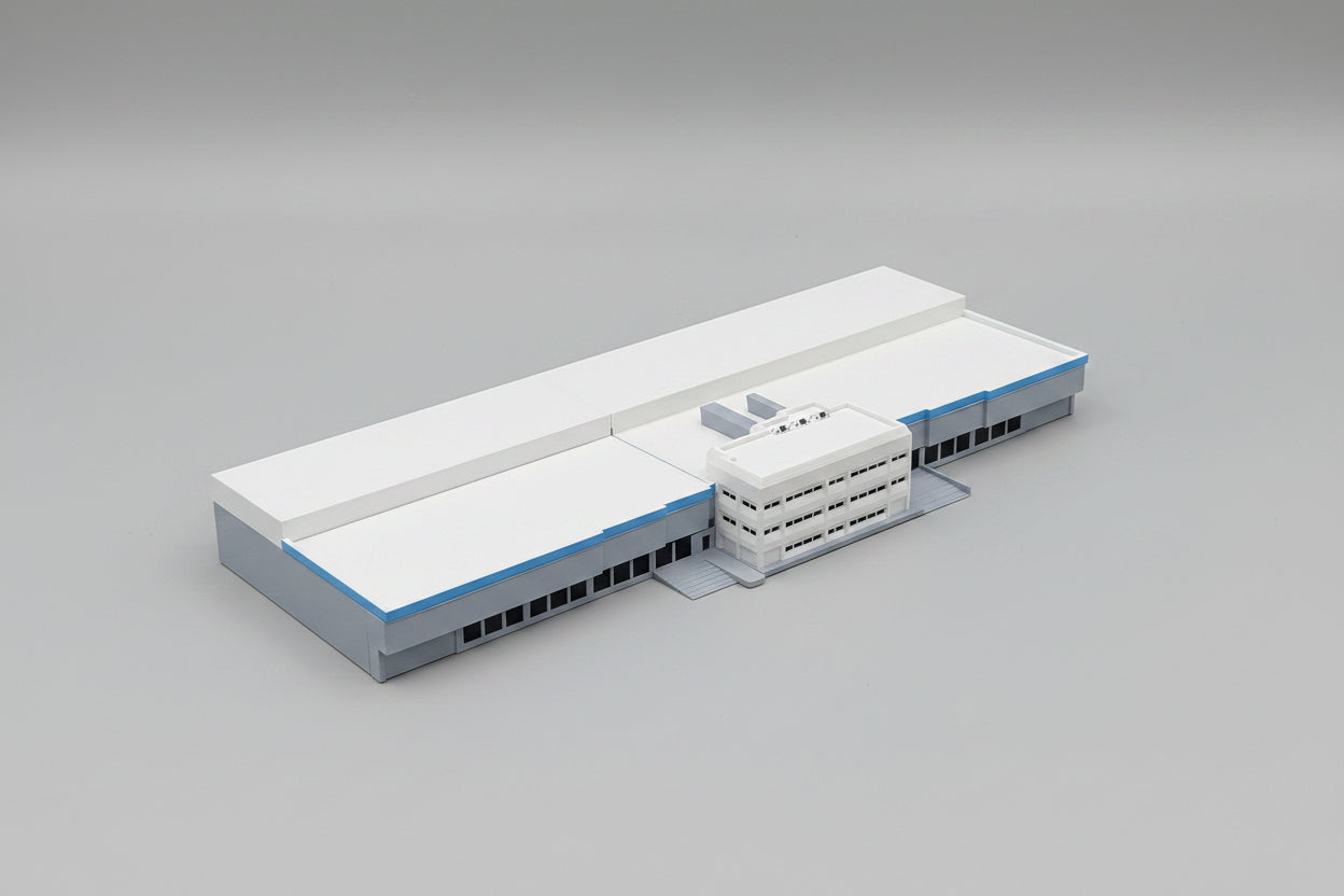 1:400 Scale LAX – Lufthansa / Air Canada Cargo Terminal