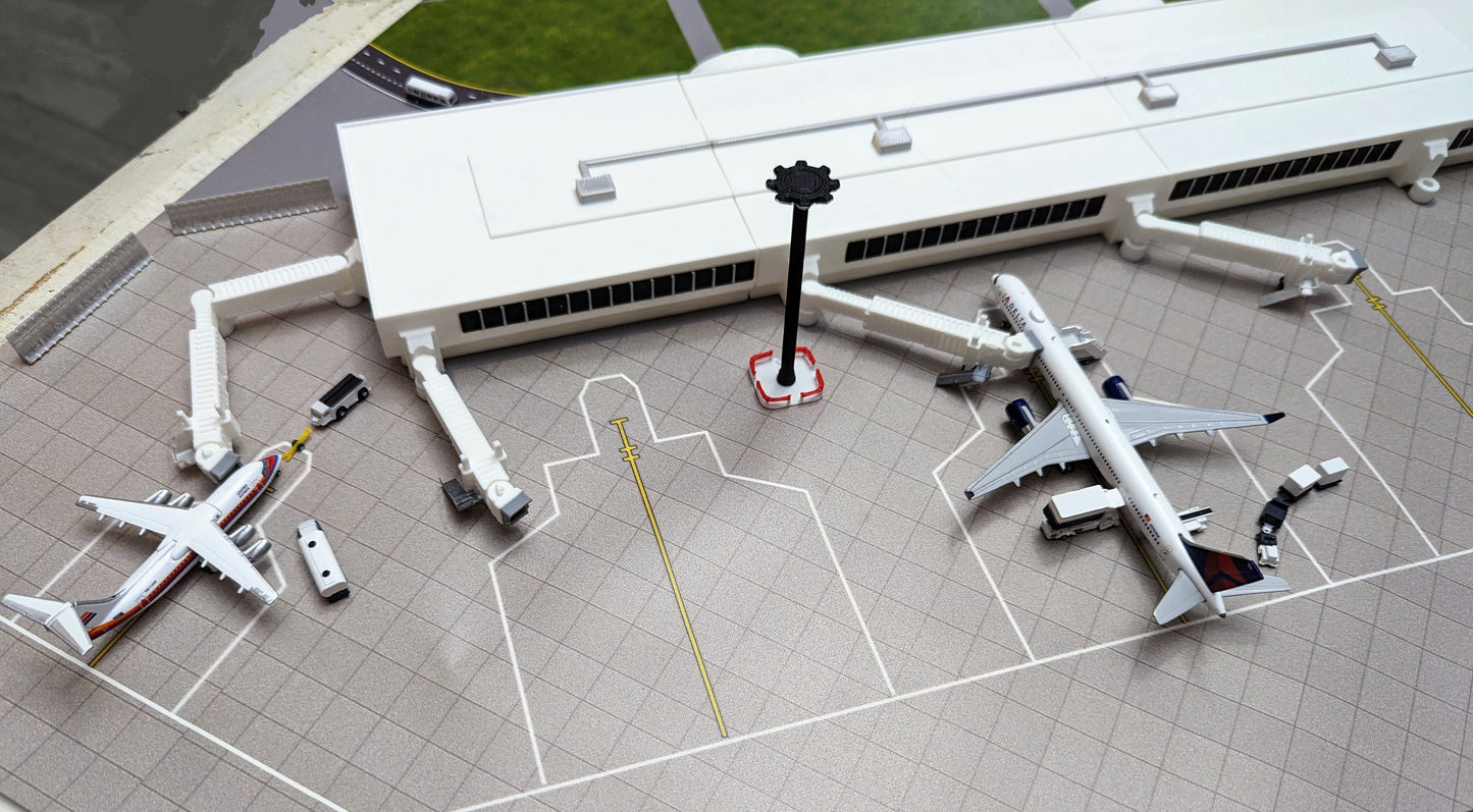 1:400 Scale Regional Airport (Fits Gemini Jets Airport Mat)